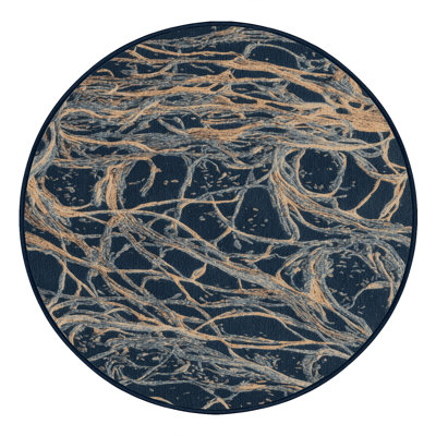 Machine Washable Space Gray Area Rug