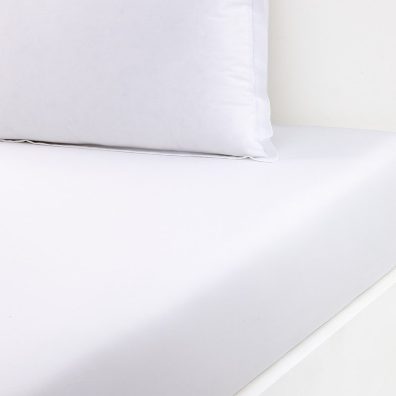 Batiste Fitted Sheet, White, King Fitted Sheet