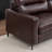 83‘’ Wide Genuine Leather Sofa With Square Arms-400640437