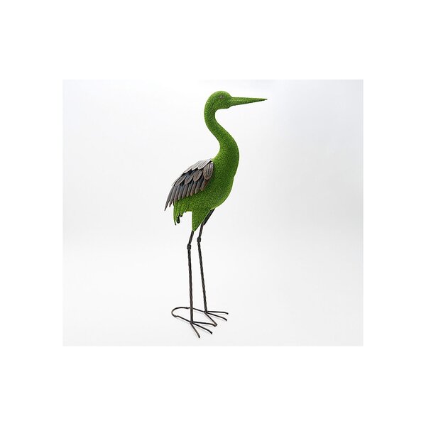 August Grove® Frogerth Bird Animals Metal Garden Statue 