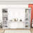 Ellettsville Murphy Bed Wall Bed With Shelves-804117389-753576366-558880495