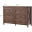 Commode double 6 tiroirs Breakwater Bay Farmhouse-1471761955