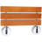 Calimesa 20.1'' W Solid Wood Shower Bench