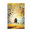 A Loving Couple And Cat by Valery Rybakow - Wrapped Canvas Painting-1606665925