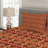 Ethnic Eclectic Polyester Geometric Shapes Coverlet-290781225
