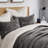 Striped Channel Velvet Quilt Set-106369216-106369218