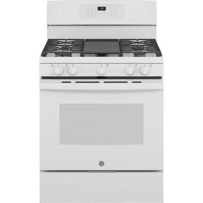 30" 5 cu.ft. Freestanding Gas with Griddle