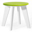 Ensemble de conversation d'extérieur 3 pièces, blanc-550269336