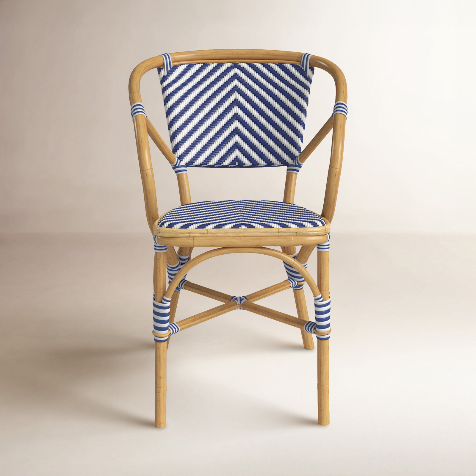 Clint Barrel Chair, Blue