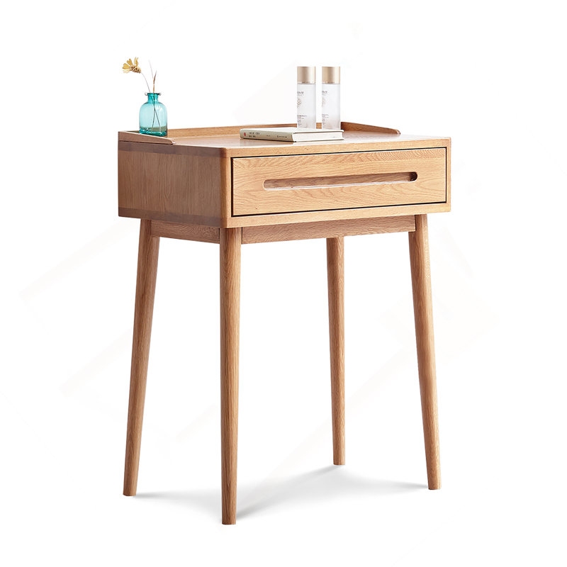 Natural Wood 60Cm Dresser Table Desk