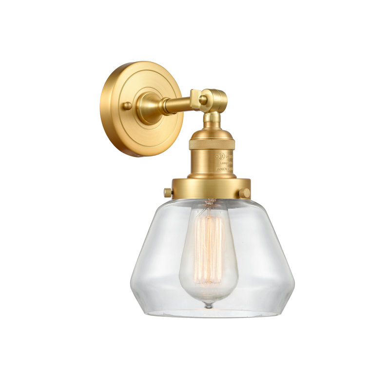 Chill Dimmable Vanity Light, 6 Watt Vinage LED Bulb, Clear, Satin Gold