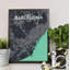 Barcelona City Map - No Frame Print-1406909569
