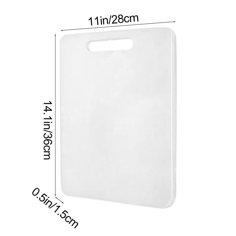 Planches à découper pour planches à découper pour la cuisine Planche à découper en plastique antidérapante avec poignée suspendue pour couper les légumes