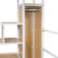 Lit mezzanine en métal avec poste de travail intégré-632047101-632047100