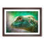 Green Lizard - Picture Frame Graphic Art Print-56713258-56713262