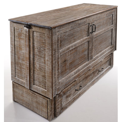 Lit-armoire avec grand lit Luka