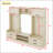 4-in-1 Detachable Hall Tree with Storage and 7 Hooks, Multiple Functions Hallway Coat Rack with Storage Drawers and Cabinet, Antique Beige Shoe Bench for Entryway Hallway