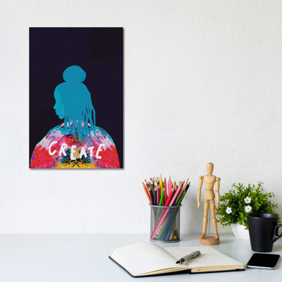 Create by Morgan Harper Nichols - Wrapped Canvas Painting