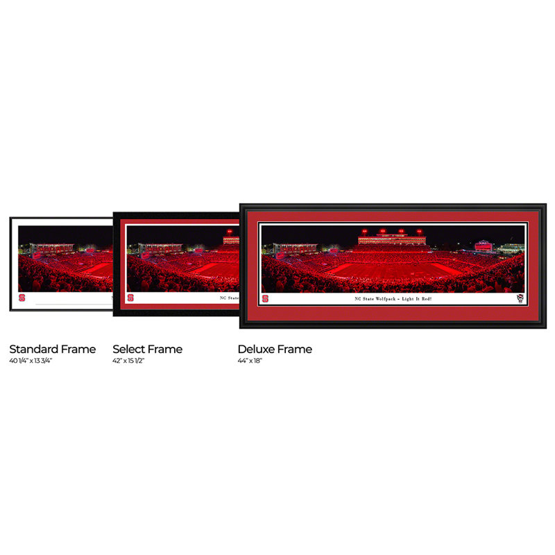 " NC State Wolfpack - Light It Red! " by James Blakeway