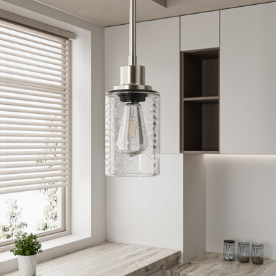 Luminaire suspendu simple à 1 lumière Teulon