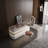 Cyruss Expandable 51.18 '' - 90.55 '' Modern Makeup Vanity with Integrated Lighting, Multiple Storage Spaces (6-Drawers)