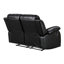 Shewmaker 3 Seater Faux Leather Reclining Sofa-2061591417-2132727362