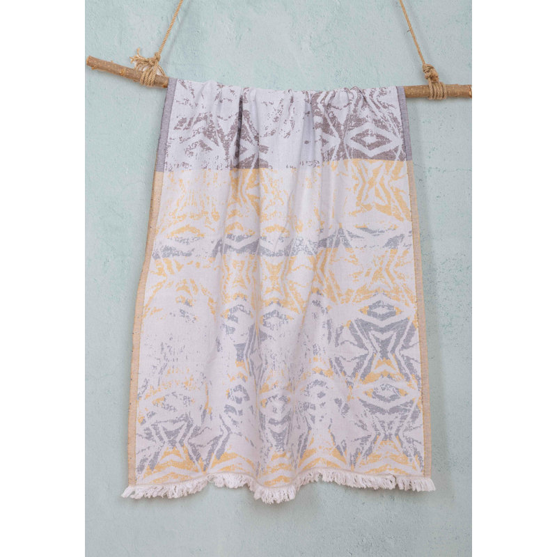 Serviette de plage 100% coton Claxton