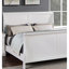 Lit double de style moderne avec tête de lit en contreplaqué blanc et repose-pieds avec structure solide-1808177288