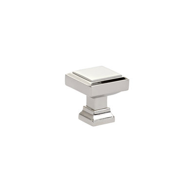 Oversized 1 1/4" Length Square Knob