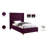 Dymonique Velvet Bed-63427349-63427353
