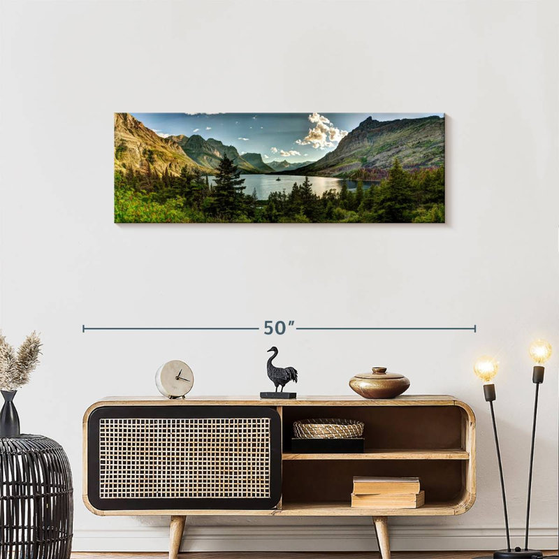 Montana Panorama Canvas Print, 42" H x 14" W x 1.25" D