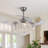 Dreux Crystal Ceiling Fan Indoor with Light Remote Control Modern-1993336734-1993336735