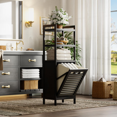 Wood Bathroom Cabinet