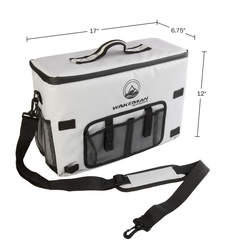 Wakeman Outdoors Kayak Cooler - Seat Back Fishing Cooler - Water-Resistant Insulated Bag - 8-12 Hour Cooling Time - Kayak Accessories