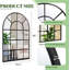 Miroir mural noir 24 po x 36 po