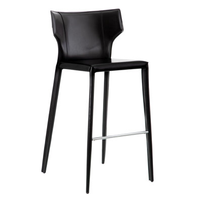 Doty Upholstered Counter Stool with Metal Frame