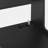 Modern Night Stand with Bookshelf-109324384