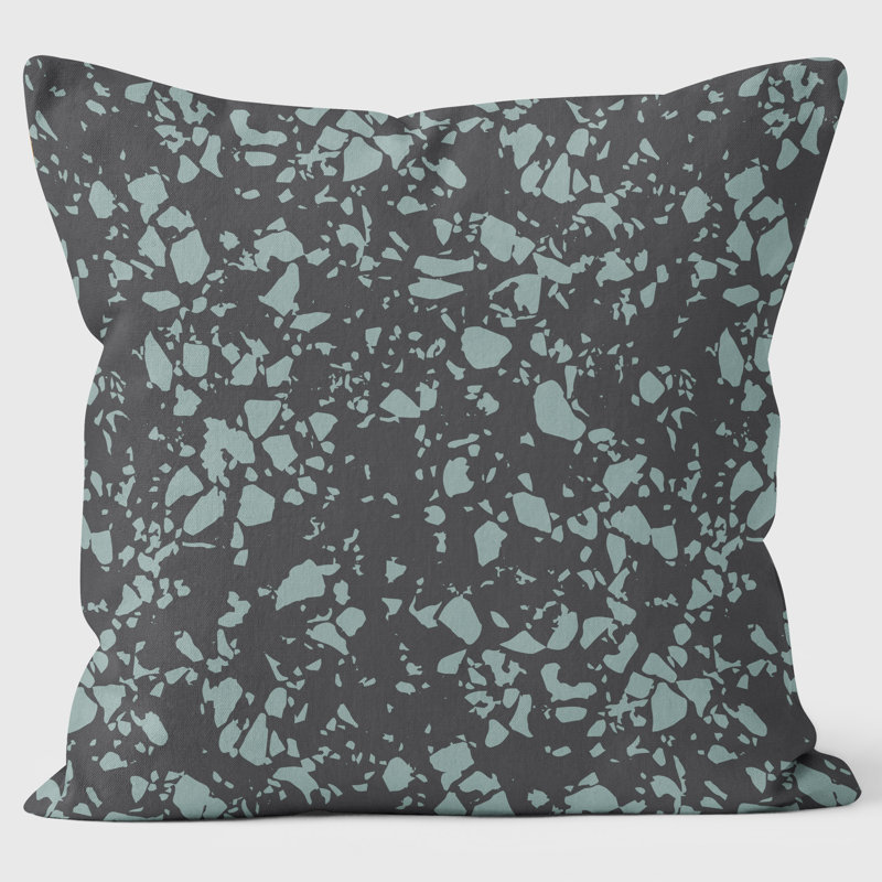 Terrazzo Blue Chiaro - Art Print Cushion