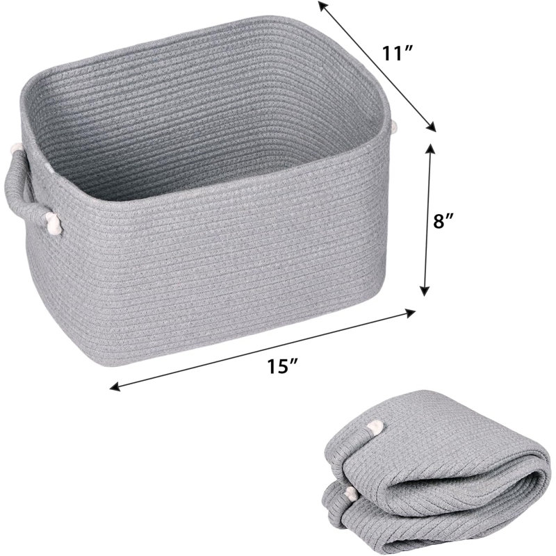 Paniers de rangement pour tablettes