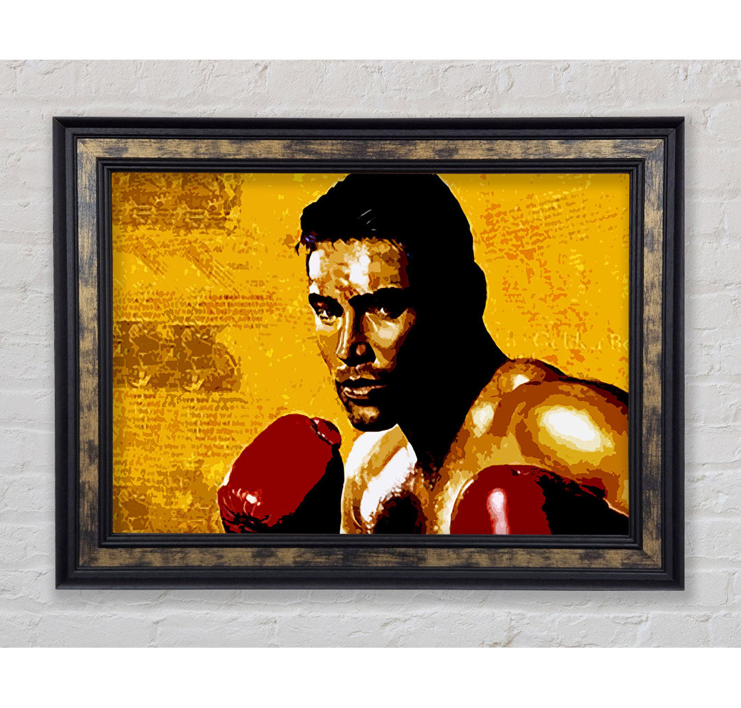 Oscar De La Hoya Golden Boy - Bilderrahmen Kunstdrucke