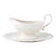 Berry & Thread Sauce Boat and Stand - Whitewash
