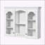 Armoire de salle de bain murale avec rangement spacieux et design élégant 