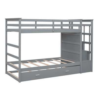 Lit plateforme tapissier Normsman Dove