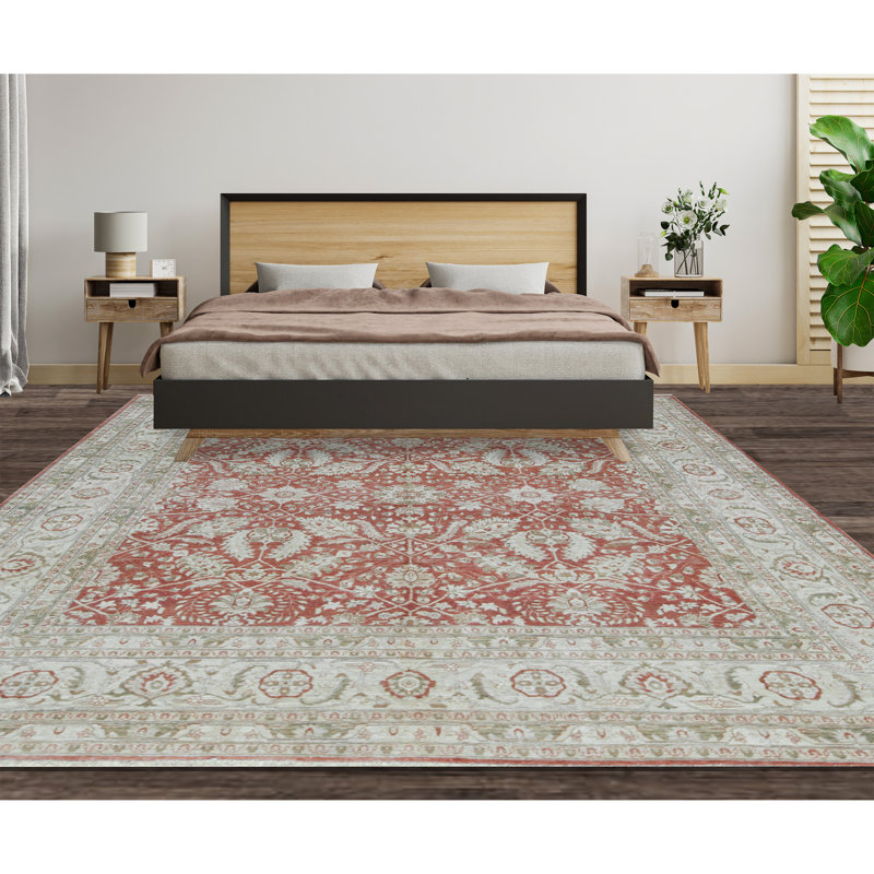 Hand Woven Wool Oriental Area Rug