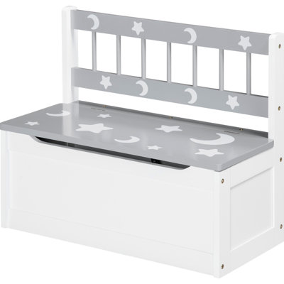 Large Capacity Chest - Safe For , 22" L X 9.75" W 7.75" H Storage Box In Gray , Spacious, 11.75" 19.75" 23.5"