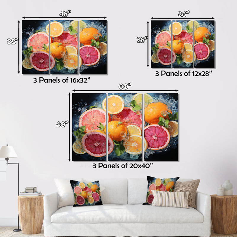 Traditional Food & Beverage Wall Decor on Metal