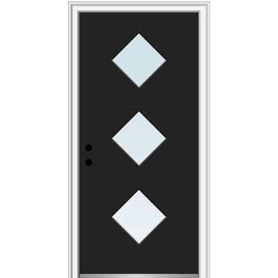 80'' Steel Front Entry Doors