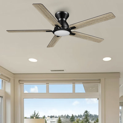 Ventilateur de plafond intelligent 52 "avec lumière
