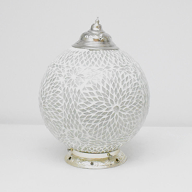 Chavarria Metal Table Lamp, Transparent