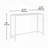 Console Table Brown finish
